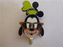 Disney Trading Pins Nerds Rock! Head Collection - Goofy