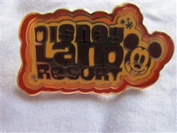 Disney Trading Pin 90987: DLR - Retro Disneyland® Resort Logo