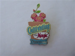 Disney Trading Pins 91197     DL - Cultivating the Magic - Potted Roses - Slider