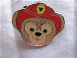 Disney Trading Pin 91266: DLR - 2012 Hidden Mickey Series - Duffy's Hats - Fireman