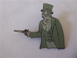 Disney Trading Pin 91550 WDW - 999 Happy Haunts Ball 2003 – Parting Shots Boxed 4 Pin Set (Ghost Duelist in Green Coat Only)