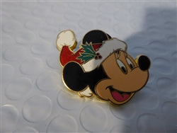Disney Trading Pins 92935: Mickey and Minnie Mouse - Christmas Hats (2 Pin Set) - Minnie ONLY