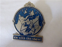 Disney Trading Pins 93349 Cast Exclusive - On With the Show - Top Hat Mickey
