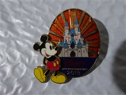Disney Trading Pins 94473 Disney Visa(c) Cards from Chase- Cardmember Exclusive 2013 - Mickey and Castle