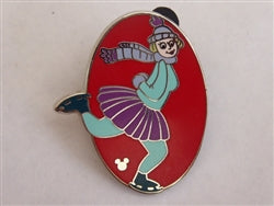 Disney Trading Pins 95158: DLR - 2013 Hidden Mickey Series - Mickey's Toontown Pinwheels - Ice Skater