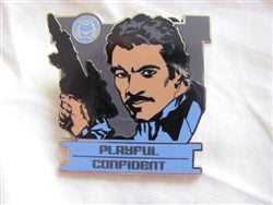 Disney Trading Pin 96671: Star Wars - Zodiac Mystery Collection - Leo Lando Calrissian Chaser ONLY