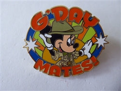 Disney Trading Pin 97536    Adventures by Disney – Discovery Down Under – G’DAY MATES (Minnie)