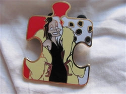 Disney Trading Pin 98025: Character Connection Disney Villains - Cruella De Vil