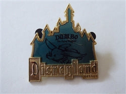 Disney Trading Pin 99123    Cast Member - DLR- Gothic ‘D’ - Dumbo