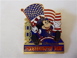 Disney Trading Pin 9942 Presidents' Day 2002 (DLR)