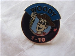 Disney Trading Pin 99877: WDW - 2014 Hidden Mickey Series - Magic Kingdom Heroes Parking Sign - Woody
