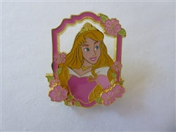 Disney Trading Pin Aurora Floral Frame