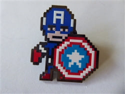 Disney Trading Pin Marvel's Avengers Starter -  Captain America Pixel