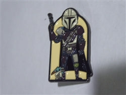 Disney Trading Pins Mandalorian Chibi Mando & Grogu