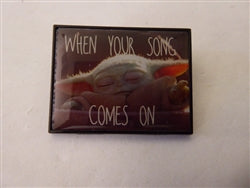 Disney Trading Pin Star Wars The Mandalorian When Your Song Comes On