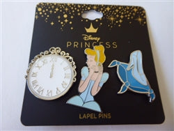 Disney Trading Pins  Cinderella Icons Enamel Pin Set