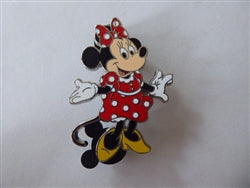Disney Trading Pin  Classic 80s Minnie Mouse in Red Polka Dot Dress