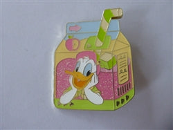 Disney Trading Pin  Shanghai Disney Donald Duck Juice Box