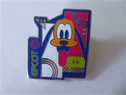Disney Trading Pin EPCOT Rectangular Retro Mystery Collection - Pluto