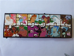 Disney Trading Pin Hercules Character Connection Complete Set With Chasers