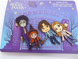 Disney Trading Pin Loungefly Disney Hocus Pocus Characters Enamel Pin Set