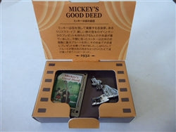 Disney Trading Pin  Disney Japan Dream Collection Mickey's Good Deed 2 Pin Boxed Set