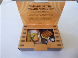 Disney Trading Pin Disney Japan Dream Collection  Parade of Award Nominees 2 Pin Boxed Set