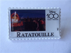 Disney Trading Pin Korea 100 Years of Wonder Stamp Ratatouille Gusteau's