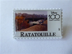 Disney Trading Pin Korea 100 Years of Wonder Stamp Ratatouille Remy