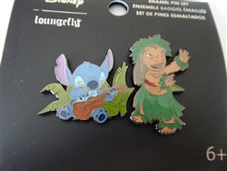 Disney Trading Pin Lilo & Stitch Duo Luau