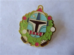 Disney Trading Pins Star Wars The Mandalorian Mando Holiday Wreath