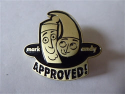 Disney Trading Pin Pixar Under the Lamp Mark Andy Approved