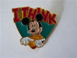 Disney Trading Pin Japan Character Goods Mickey Mouse I Think