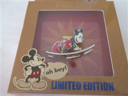 Disney Trading Pin Retro Toys Disney's Timeless Toy Shop Mickey Rocking Horse