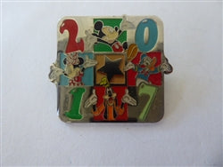 Disney Trading Pin Mickey and Friends Monogram 2017