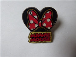 Disney Trading Pin Monogram Minnie Mouse Heart Love