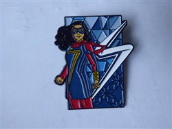 Disney Trading Pin Ms. Marvel Kamala Panel Portrait
