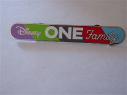Disney Trading Pin One Family Event Pin Connection Bar
