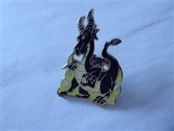 Disney Trading Pin  Pink a la Mode Sleeping Beauty Maleficent Dragon