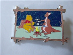 Disney Trading Pin Winnie the Pooh, Kanga & Roo Campfire