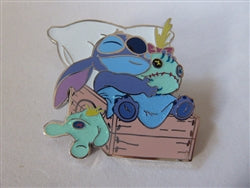 Disney Trading Pin Pink A La Mode Stitch In Crate