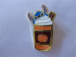 Disney Trading Pin Stitch Pumpkin Spice Latte