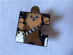 Disney Trading Pins Star Wars Characters Puzzle Blind Box - Chewbacca