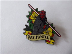 Disney Trading Pin Star Wars Quote Banner - Darth Maul