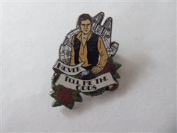 Disney Trading Pin Star Wars Quote Banner - Han Solo