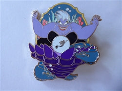 Disney Trading Pin Loungefly Villain Crest Series Ursula