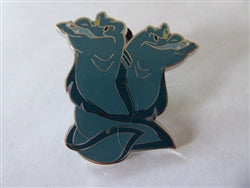 Disney Trading Pins Villain Sidekicks Booster Collection - Flotsam & Jetsam Eels Little Mermaid