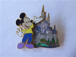 Disney Trading Pin WDW 20 Years Pin Trading Event Retro Mickey Disneyland Castle
