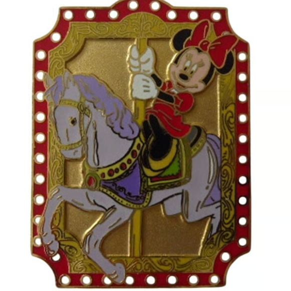 Japan - Minnie Riding a Carousel - Walt Disney 100th
