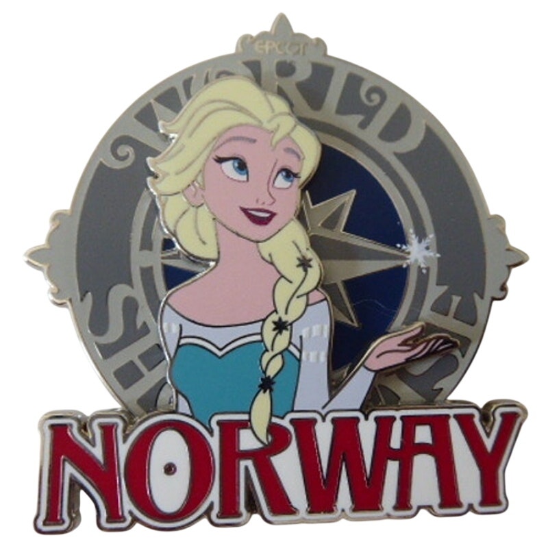 WDW Elsa in Norway - EPCOT World Showcase Characters